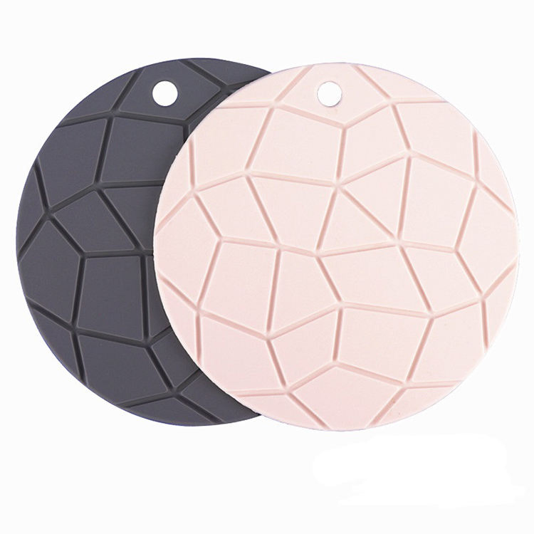 Silicone Trivet Place Mats Non Slip Heat Resistant Kitchen Dinner Table Mat