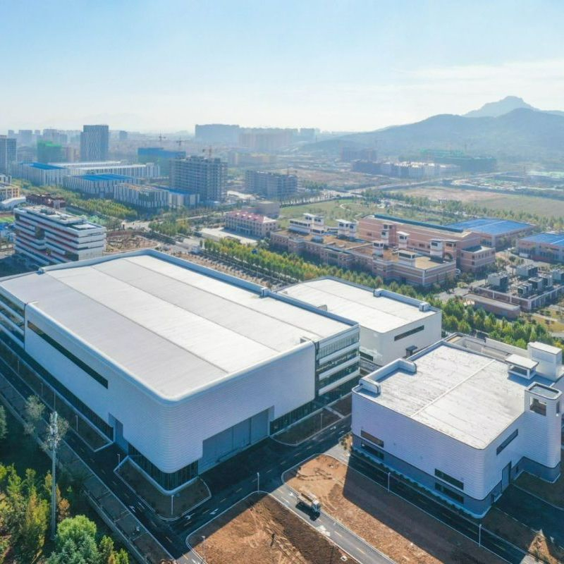 Long Span Light Weight Metal Steel Structures Commercial Building Design