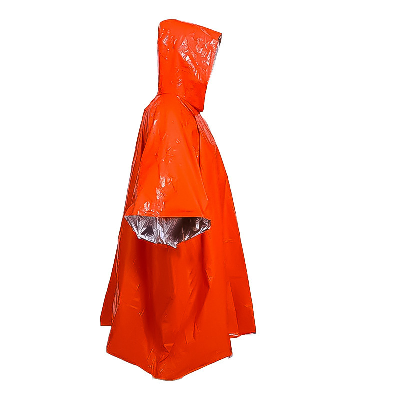 Hot Selling Outdoor Portable Professional Mountaineering Thermal Emergency Raincoat