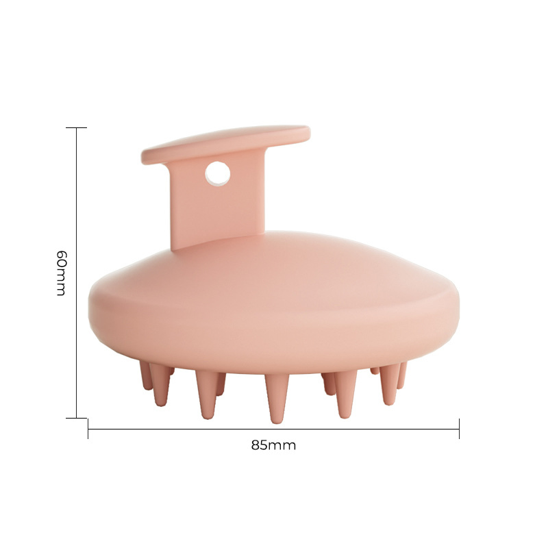 Scalp Massager, Hair Scrubber for Scalp, Scalp Scrubber with Soft Silicone Bristles, Hair Brush