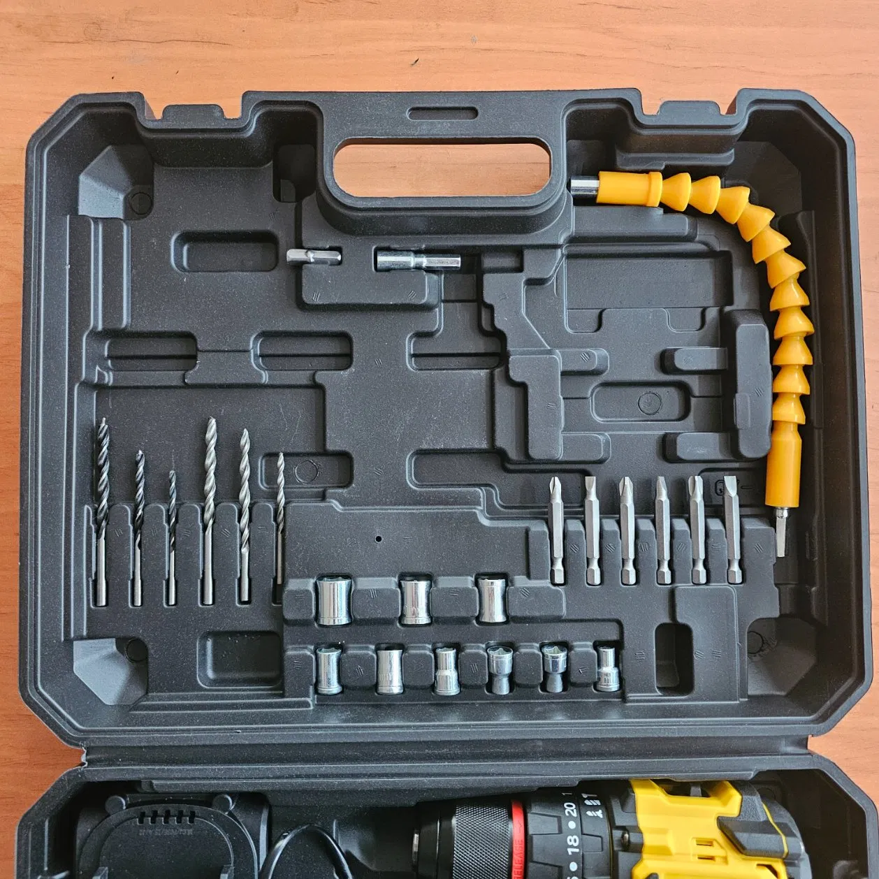 Premium Industrial Power Tool Shock Absorbent Power-Tool Comprehensive Kit Tool Set 21V Free Ship