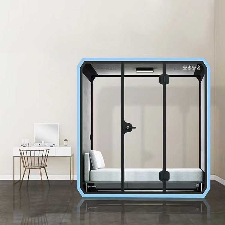 Modern Design Soundproof Double Office Meeting Booth Privacy Meeting Pod