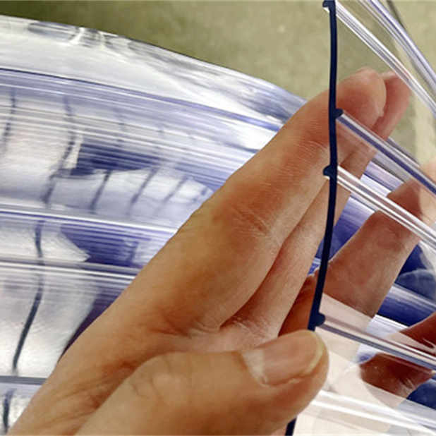 Polar Ribbed PVC Curtain Strip Clear Ribbed Plastic Door Curtains