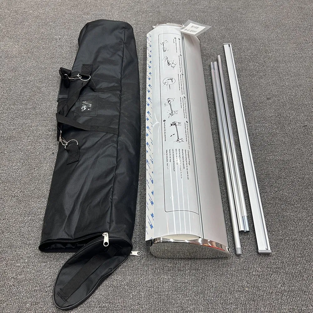 Economy Roll up Banners with Logo and Stand Retractable Pull up Stand Marketing Roll up Stand for Display