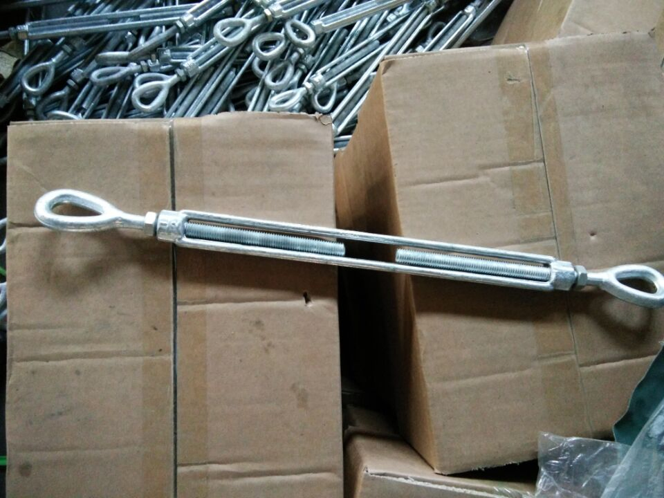 Hg-227 Heavy Duty Carbon Steel Drop Forged Galvanized Us Type Wire Rope Turnbuckle