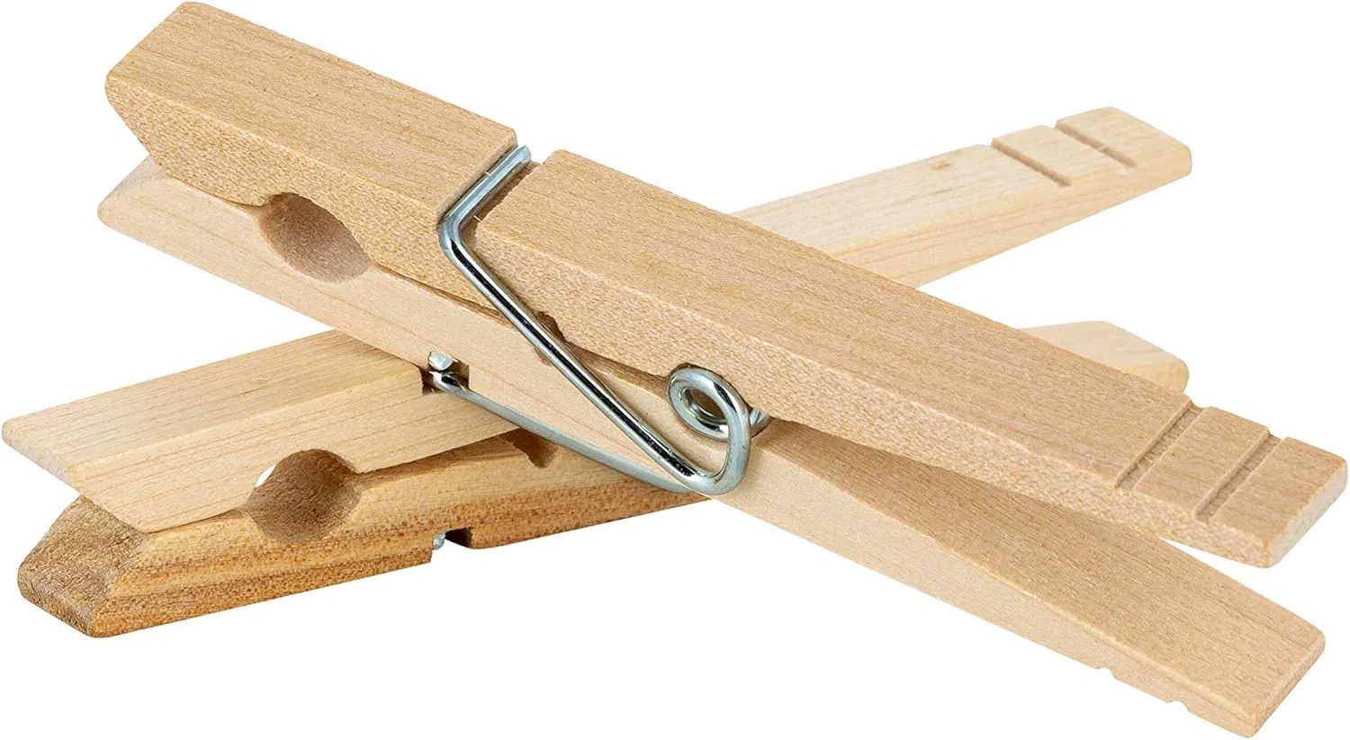 2.9 Inch Heavy-Duty Rust Proof Bamboo Clothes Clip