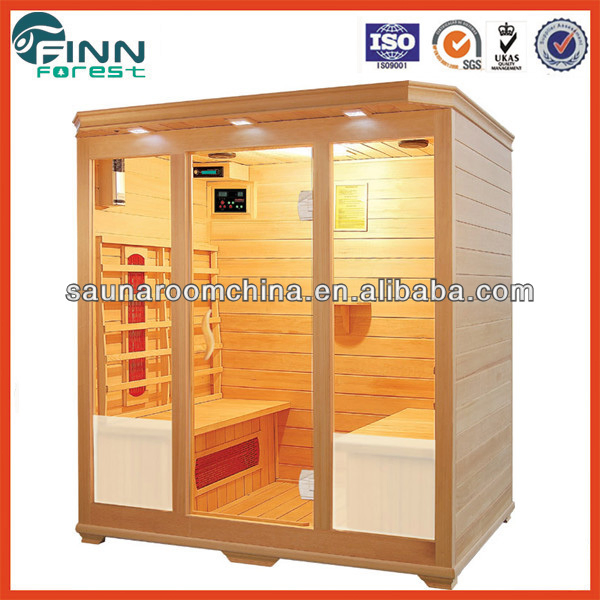 Инфракрасная сауна на 4 человека из керамики