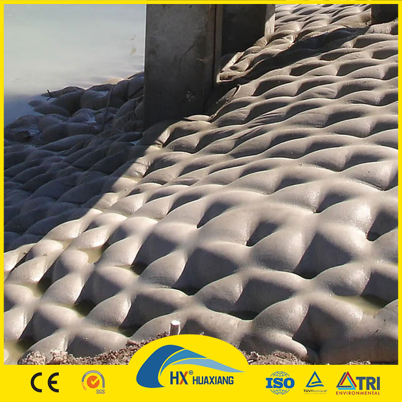 Fire Retardant and Flame-Retardant Friendly to Promote Vegetation Growth Fabric Formed Concrete