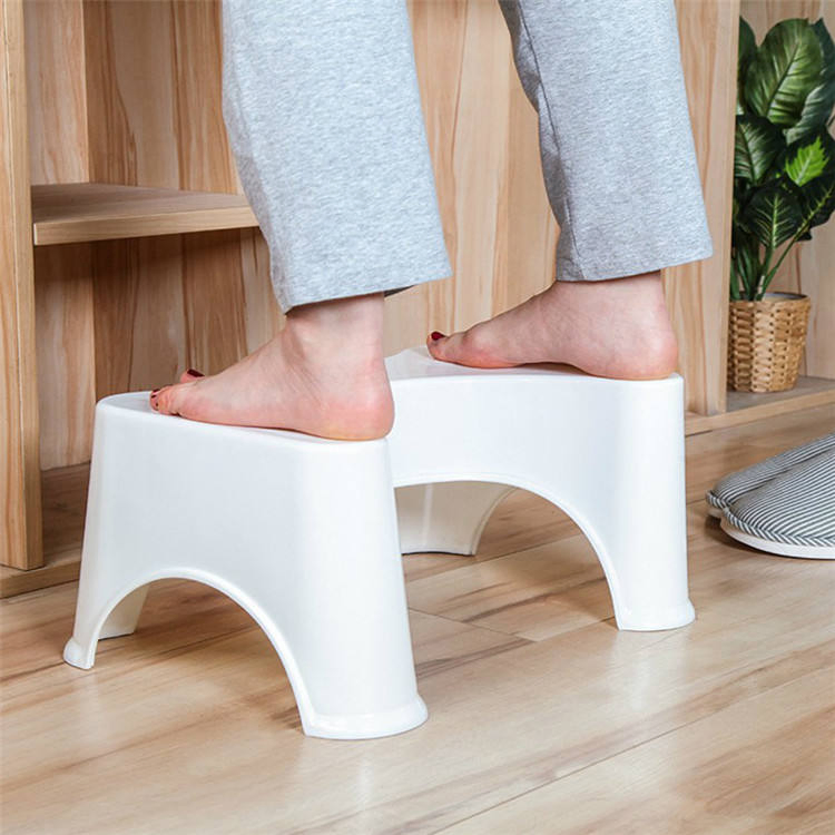 Custom Logo Non Slip Bathroom Adults Kids Foot Toilet Potty Step Stool