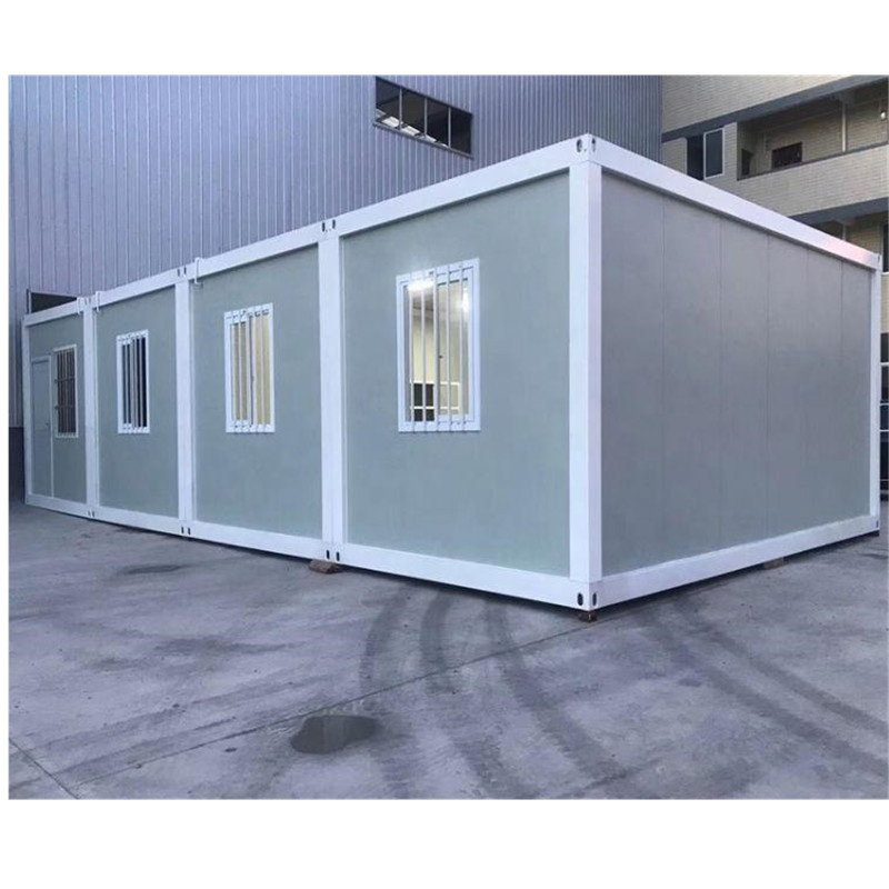 China Luxury Prefab Living Portable Caravan Wooden Mobile Camp Steel Structure Building Modular Tiny Prefabricated Office Home Shipping Container House