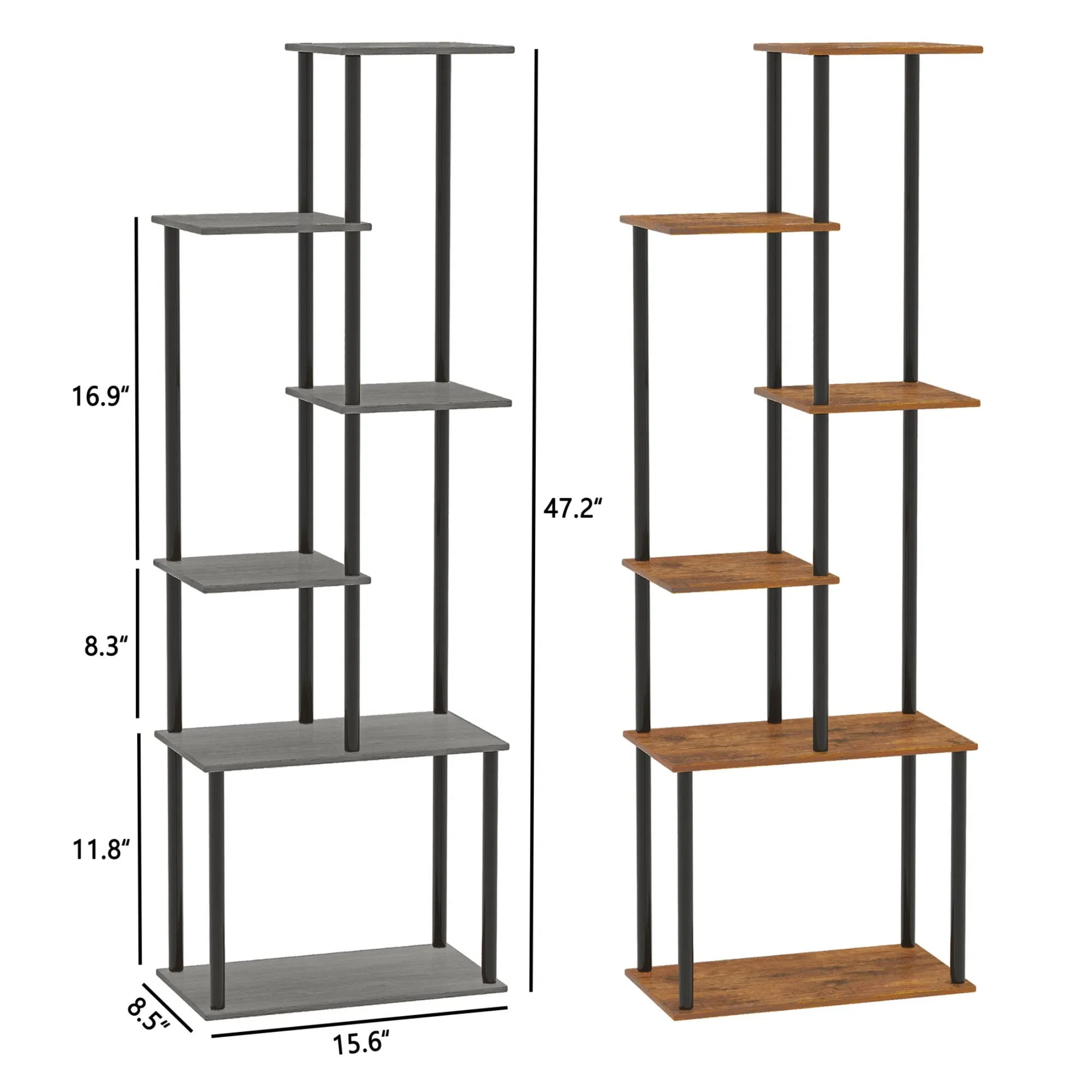 Multiple Applications Storage Rack Easy to Install Multi-Layer Vertical Flower Stand