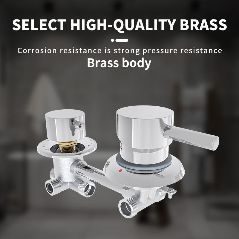 Hot Cold Water Faucet Manual Shower Mixer