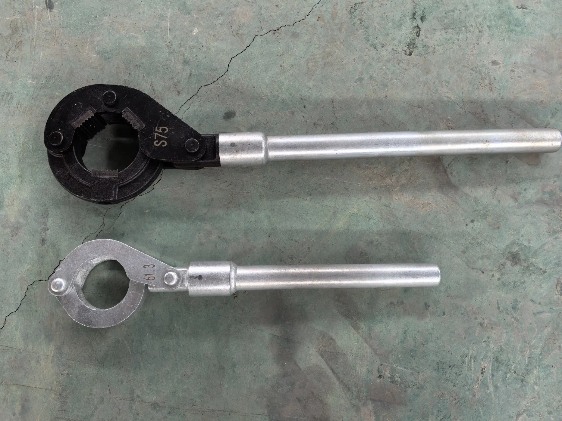 Heavy-Duty High-Torque Drill Rod Wrench for Masonry Work