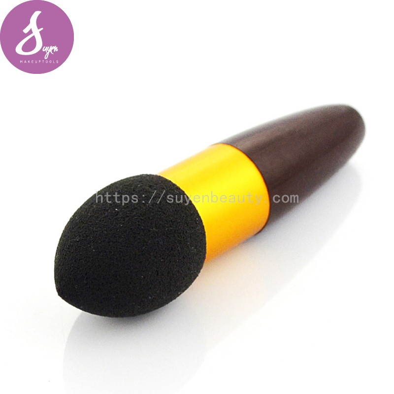 Professional Liquid Foundation Brush Cosmetic Sponge with Handle