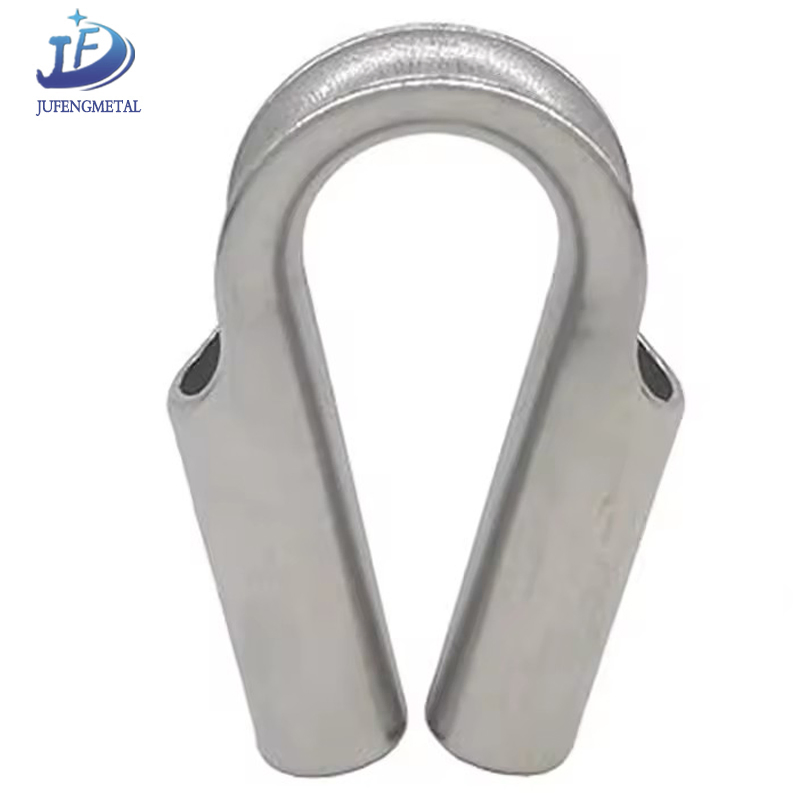 Customtube Thimble Stainless Steel Wire Cable Thimbles Open Tube Type Rope Thimble