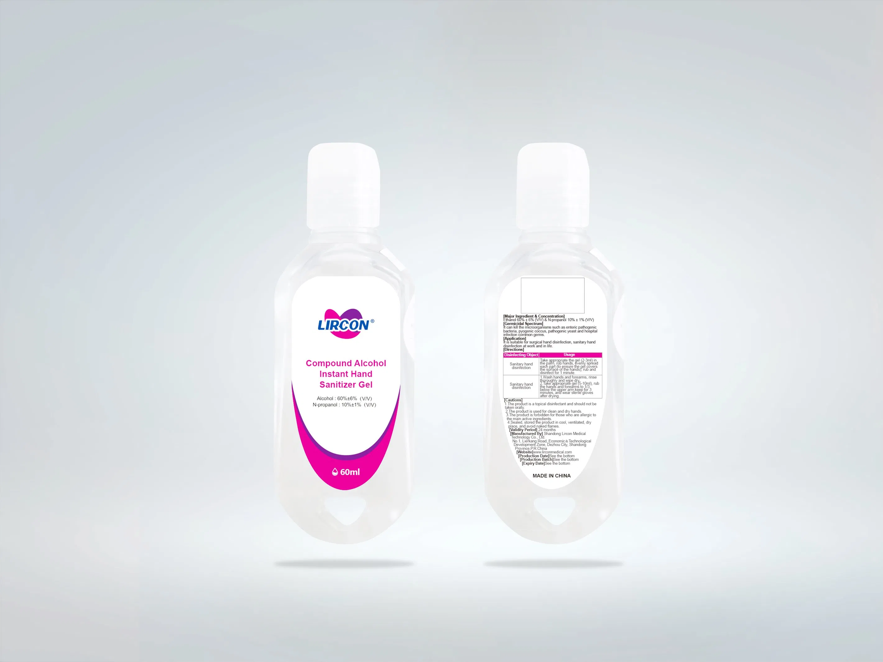 Made in China Wash Free Advanced Instant Alcohol Hand Sanitizer Gel