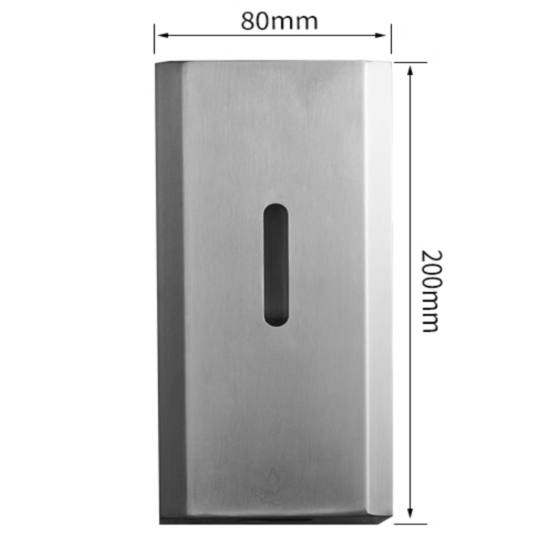 Настенный дозатор для жидкого мыла из нержавеющей стали 304