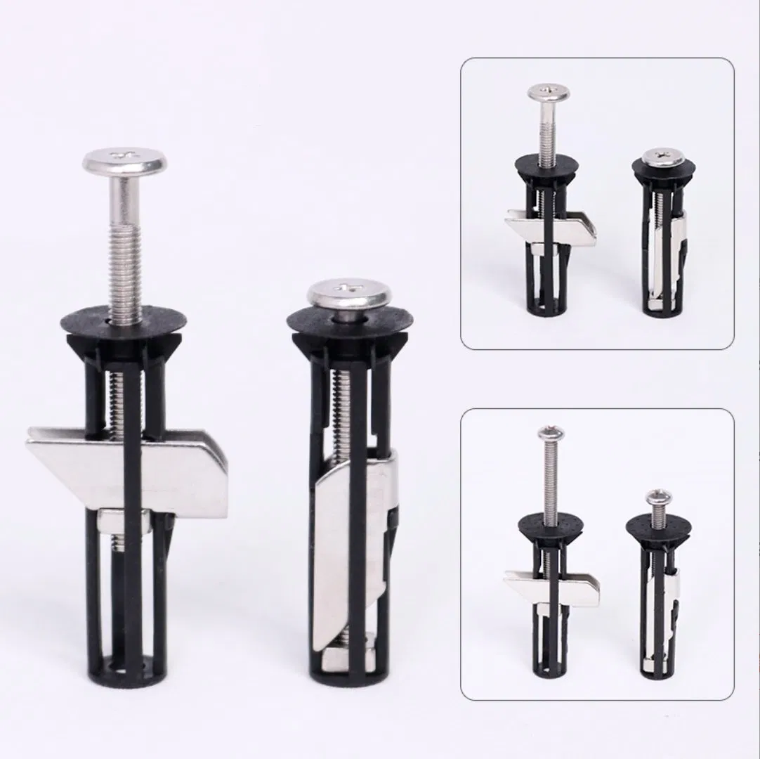 Modern Toilet Seat Cover Fixing Screws and Nuts Extended Expansion Bolts for Bathroom Fitting Replacement Accessories