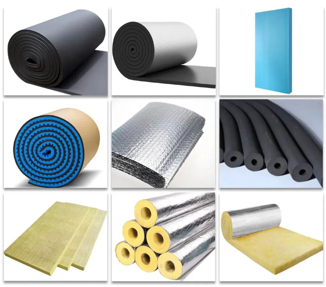 Thermal Insulation Cotton, Heat-Resistant Aluminum Foil, Self-Adhesive Rubber Insulation Cotton, Sound Insulation