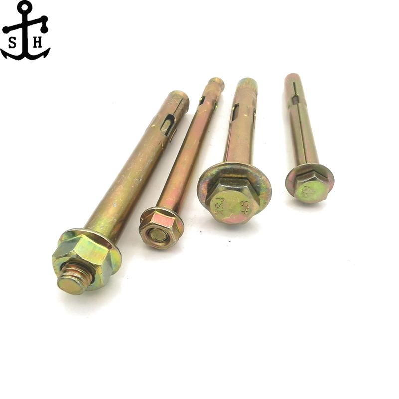 Анкерные болты с шестигранной головкой, оцинкованные, M5-M24