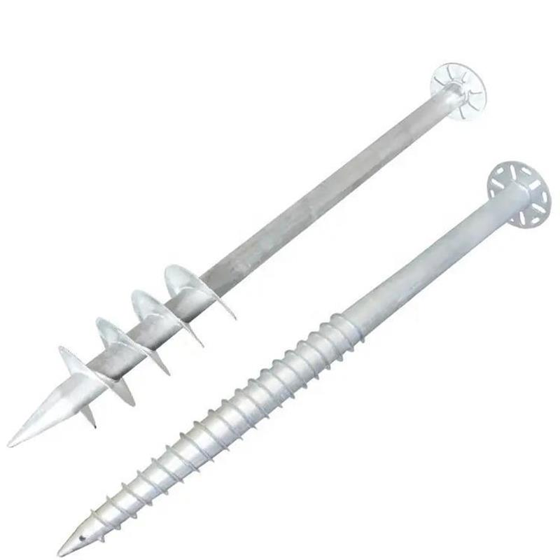 Винтовые сваи оцинкованные для солнечных систем