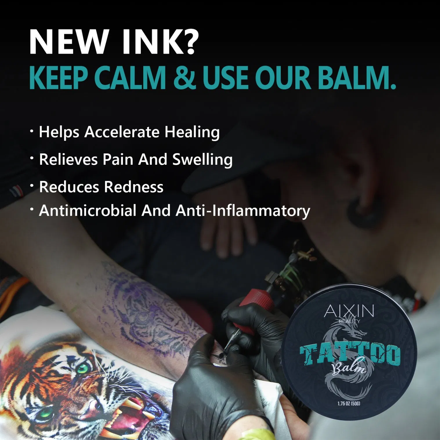 Beauty Cosmetics Skin Care Moisturizing Tattoo Aftercare Balm Helps Accelerate Healing