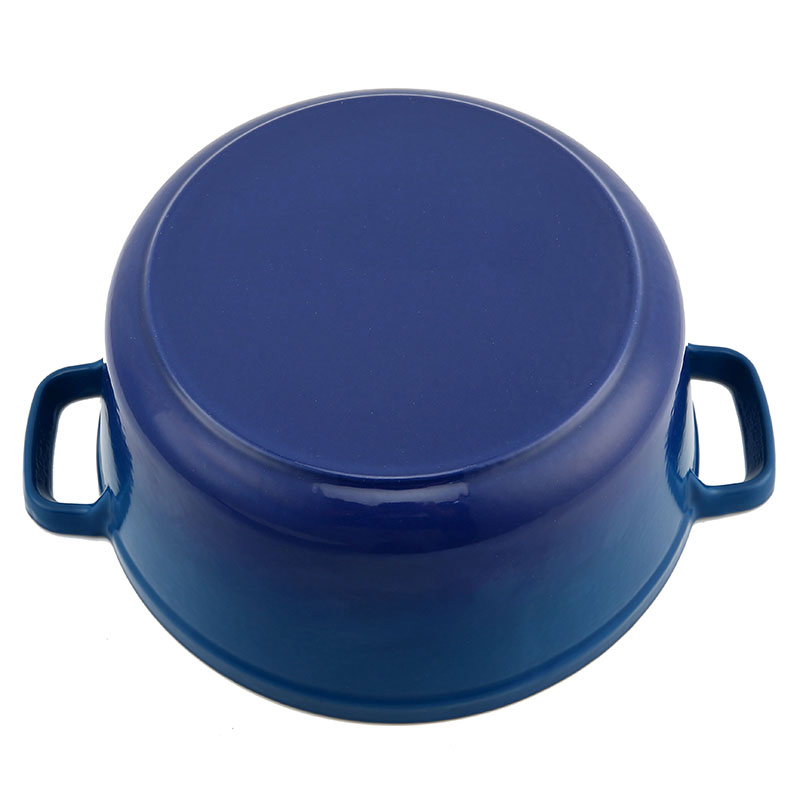Customized Enamel Dutch Oven with Lid Cookware Kitchen Cooking Pot Enameled Cast Iron Casserole 3.5qt