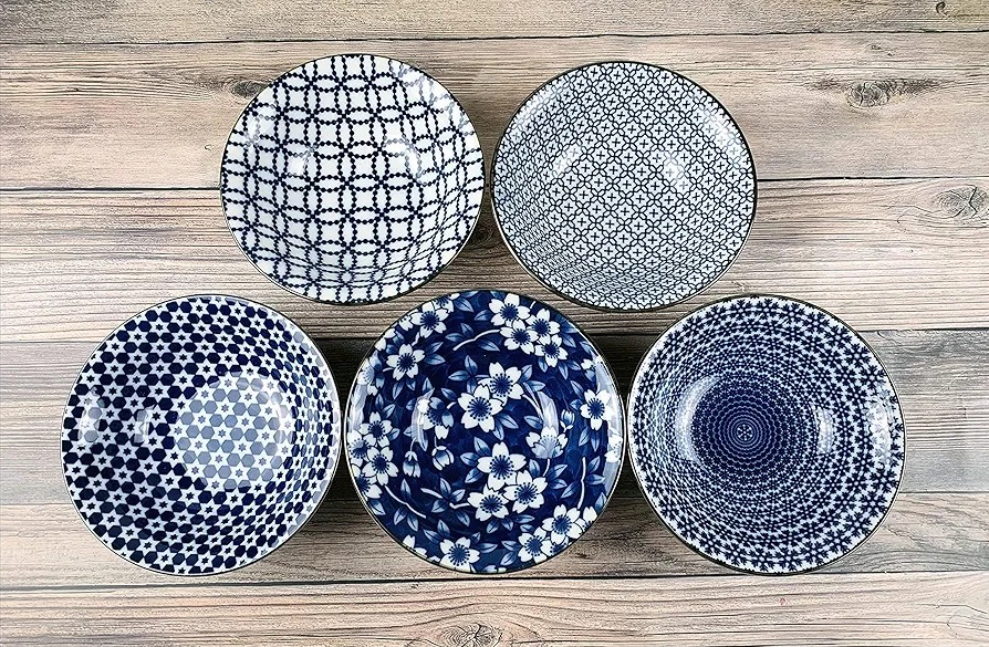 7"Salad Bowl Pad Printing Decal Porcelainware Ceramics Tableware