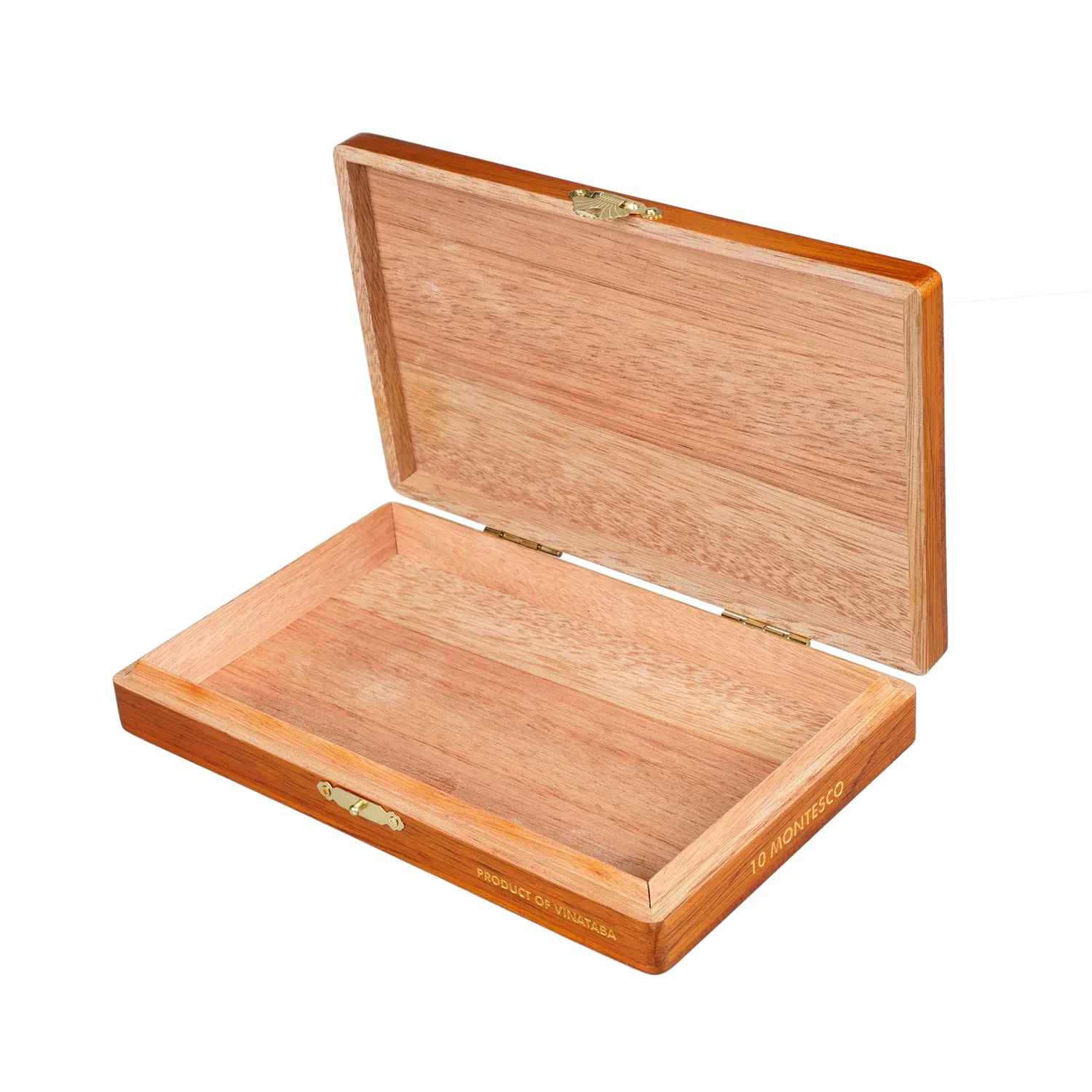 Wholesale High-End Spanish Cedar Humidor Box Mahogany Cigarette/Tobacco Box Cigar Humidor