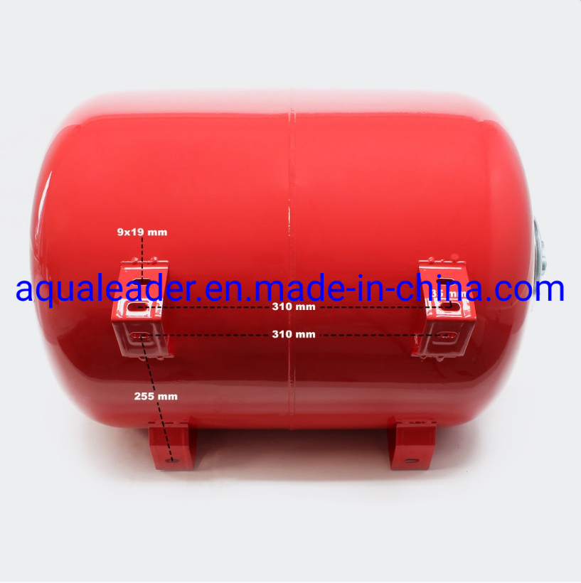 Aqualeader Horizontal 24 Liters Steel Pressure Expansion Tank for Potable Water Pump