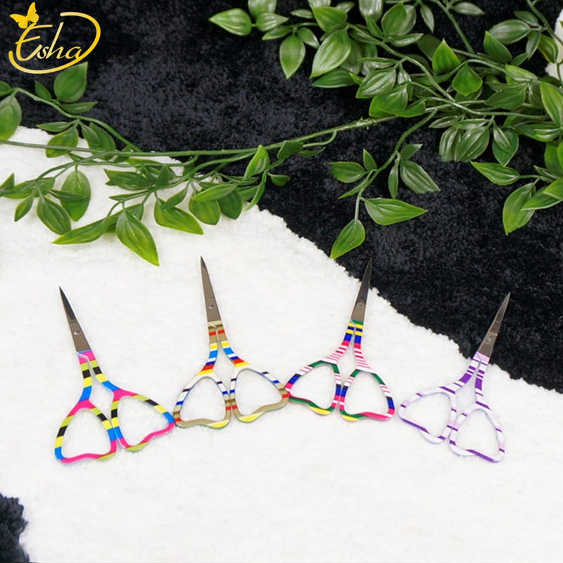 Hairdressing Eyebrow Eyelash Barber Tailor Scissor Stainless Steel Manicure Nail Nose Hair Cutting Scissors