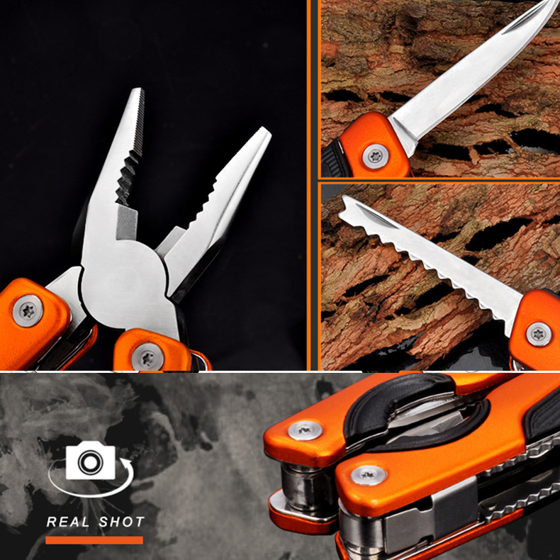 Manufacturer Stainless Steel Custom Multifunction Pliers Multitool Outdoor Multi-Purpose Tool Pliers