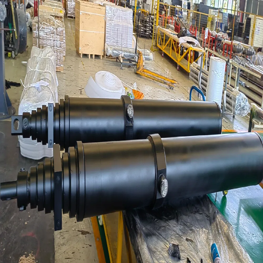 Гидравлический цилиндр многоступенчатый для самосвала