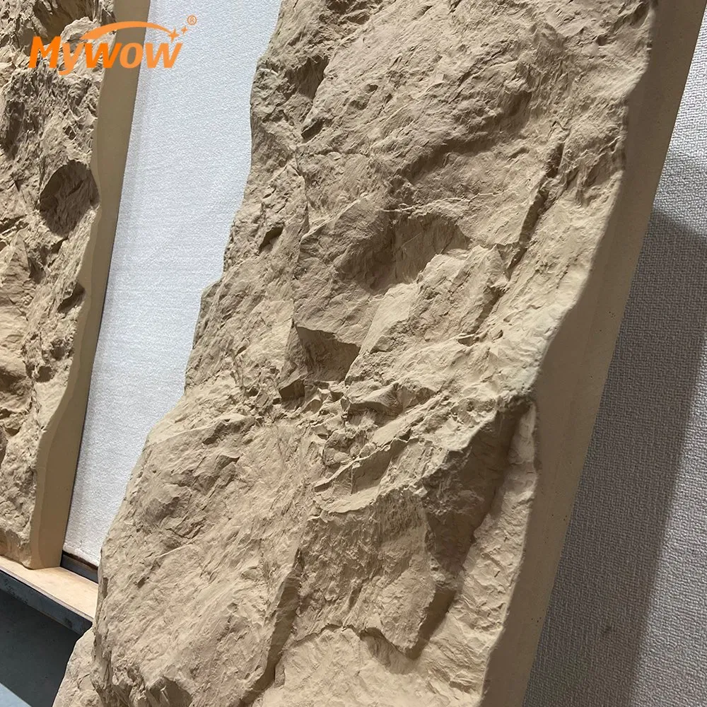 Outdoor and Indoor Faux Stone Wall Panel PU Wall Panel