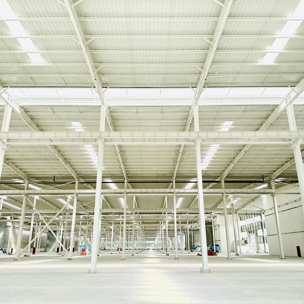 Efficiently Designed Steel Structure Building Workshop for Industrial Warehouse Needs, Professional Structural Steel Manufacturer.