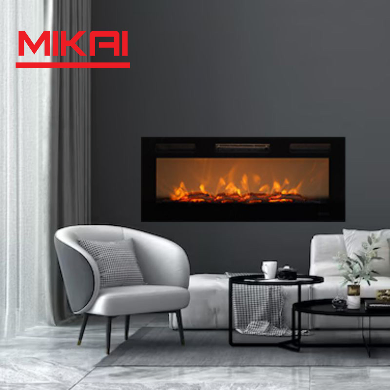 Best Decorative Home Appliance LED Fireplaces Electric Wall Mounted Heater Fire Place Living Room