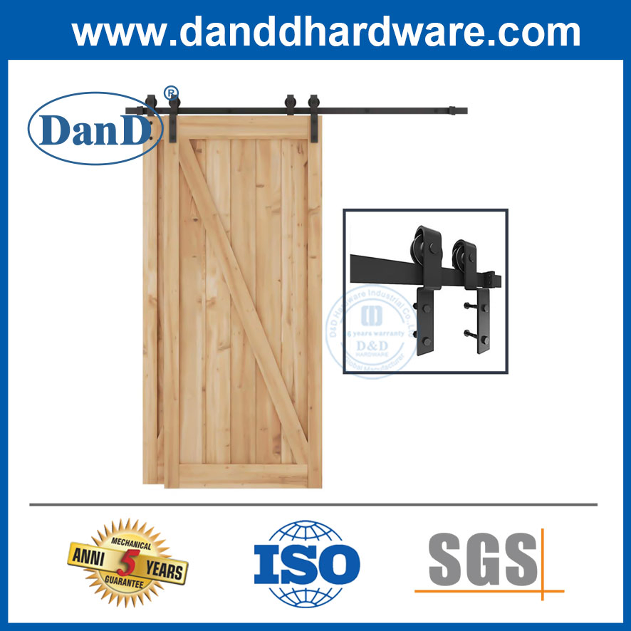 Barn Door Rail Removable Wooden Door Hardware Accessories Household Sliding Door Rail