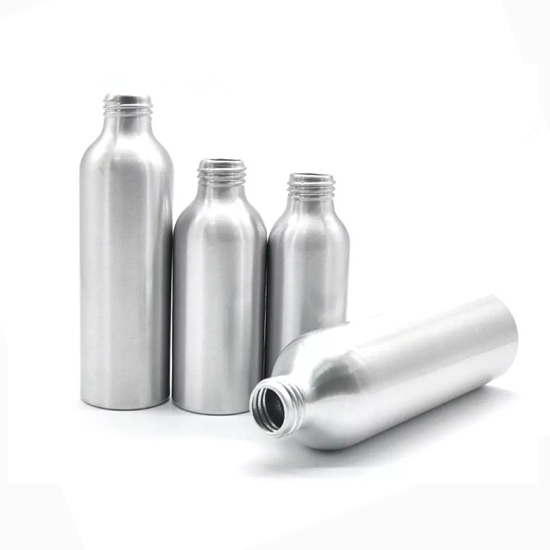 Wholesale Fragrance Dispensing Aluminium Bottle with Lotion Pump