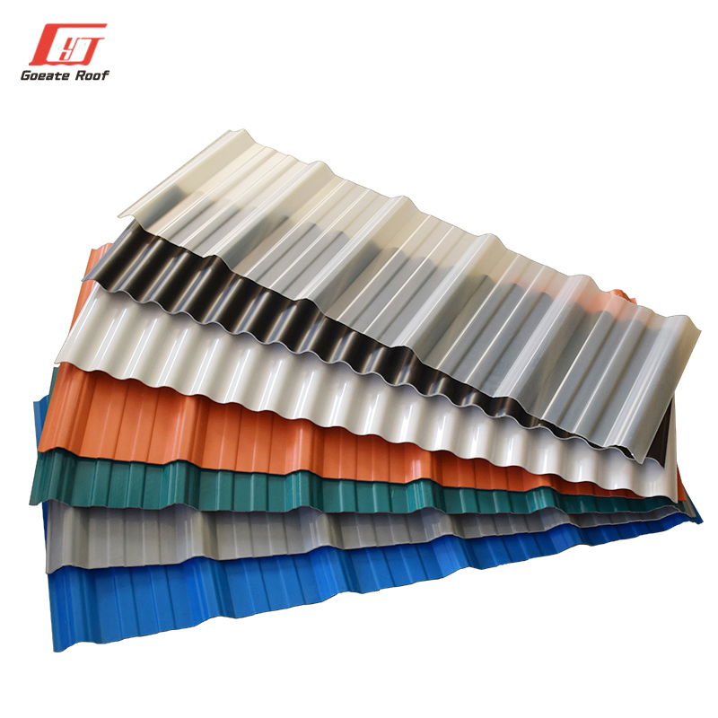 Anti-Corrosion UPVC Roof Tile Plastic Roofing Shingles Teja UPVC Termoacustica
