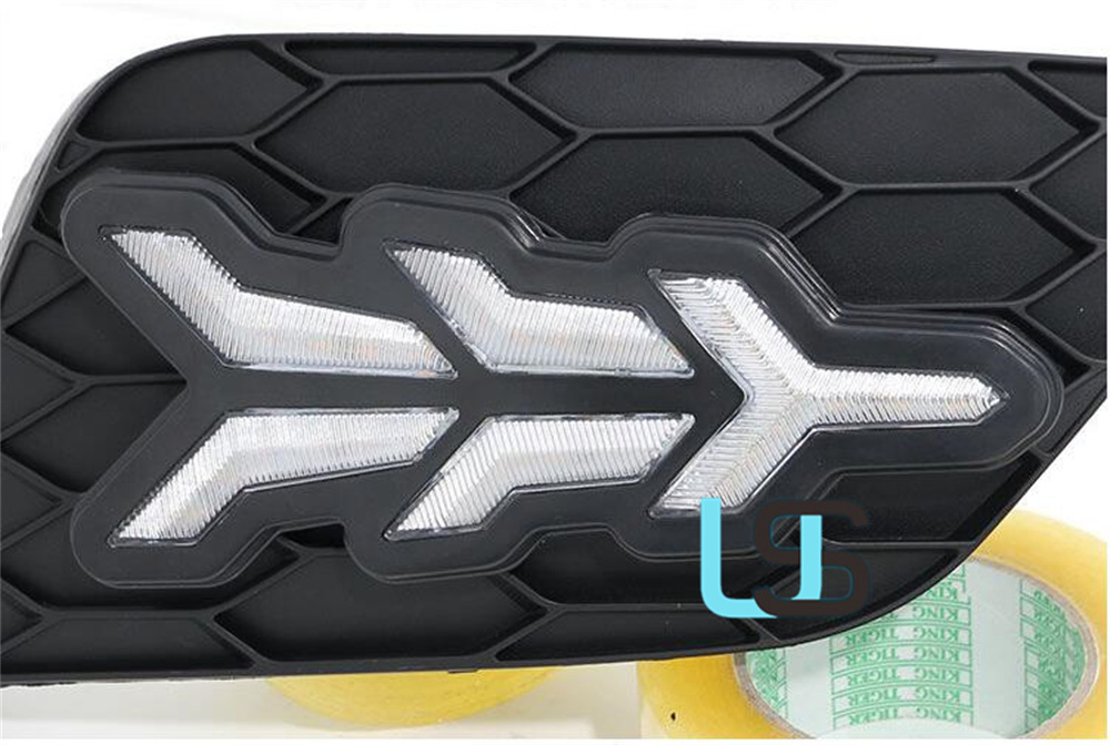 Дневные ходовые огни DRL LED для Nissan Sylphy 2016-2019