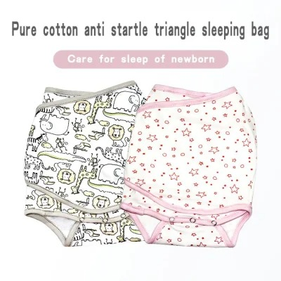 Eco-Friendly Swaddle Wrap Newborn Baby Anti-Startle Sleeping Bag