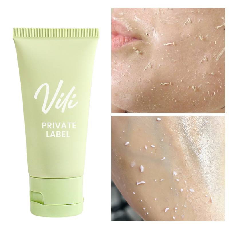 Natural Dead Skin Peeling Remover Scrub Gel Face Exfoliating Remover Gel