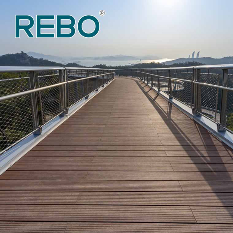Good Reviews Quality Moso Bamboo Engineering Timber Bamboo Flooring Panel for Terrace