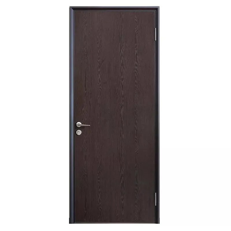 Hotel Room Door Aluminum Wood Composite Door Aluminum Alloy Imitation Wood Door