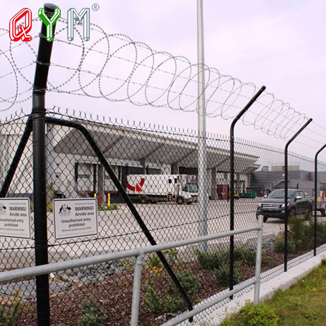 Anti Climb Airport Fence Razor Wire Prison Fence
