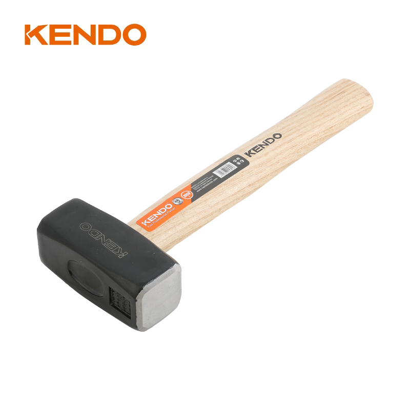 Kendo Wood Handle Stoning Hammer Use with Forged Steel Head, Overall Heat Treated for Superior