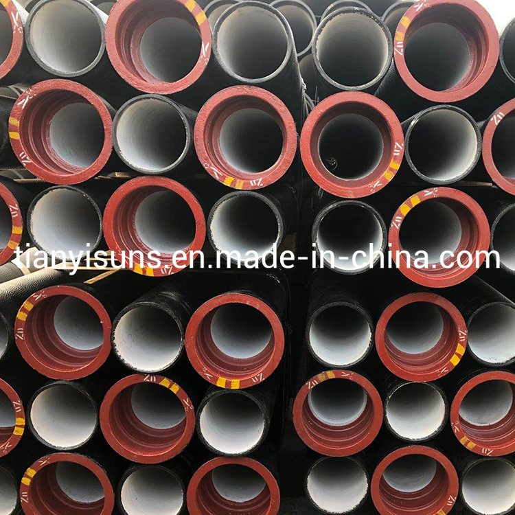 ISO 2531 K9 Factory Direct Sales Price Cement Lining Bitumen Coated Ductile Cast Iron Pipes