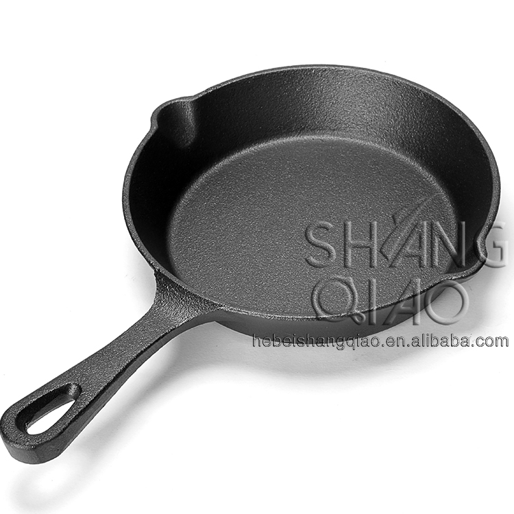 Мини-сковорода чугунная с антипригарным покрытием