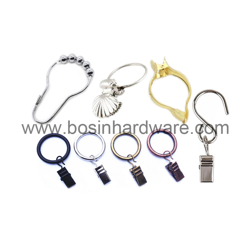 Wholesale Metal Curtain Hook Clip