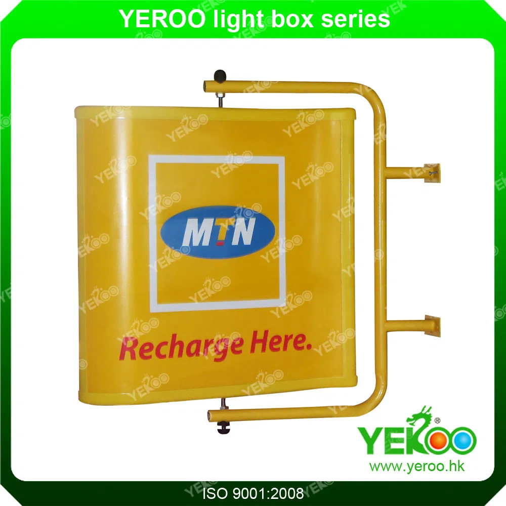 Street Advertisement Double Sided Floor Windvane Display